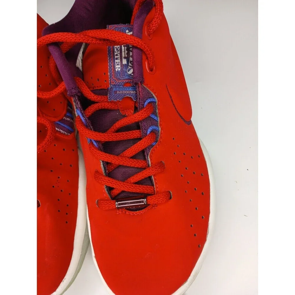 Nike Kids Sneakers Size 5Y | Bright Red Athletic Shoes | Lightweight Casual Trai